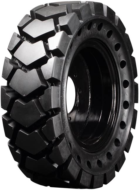 skid steer tires on a truck|10x16.5 solid skid steer tires.